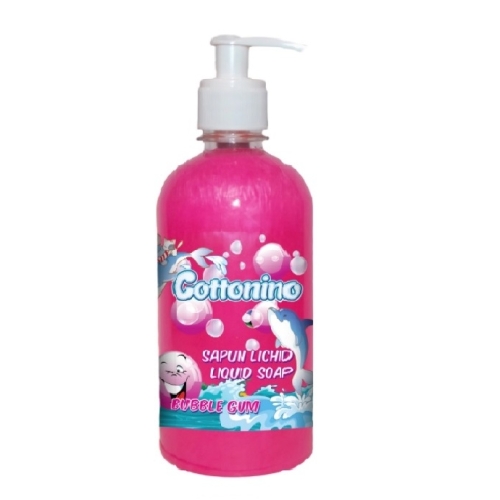 Sapun lichid Bubble Gum, 500 ml, Cottonino. Produs pentru igiena persoanala