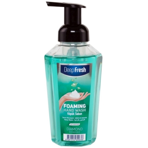 Sapun lichid Diamond Emerald, 400 ml, Deep Fresh. Produs pentru spalarea si igienizarea mainilor