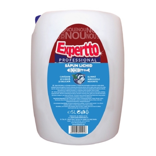 Sapun lichid inhibitor, 5 L, Expertto, pentru maini, hidratant. Produse de igiena si ingrijire corp