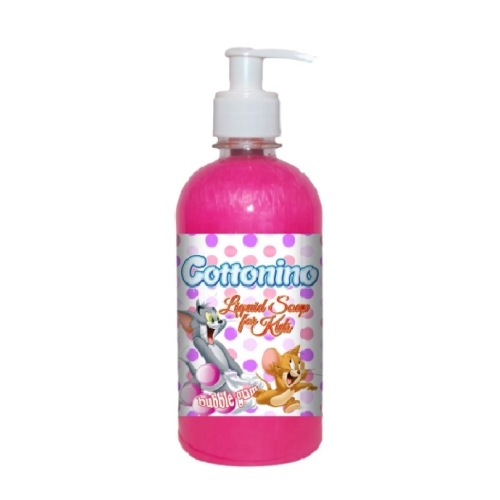 Sapun lichid pentru copii Tom&Jerry Bubble Gum, 500 ml, Cottonino. Produs pentru igiena persoanala