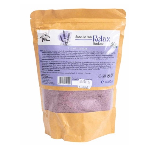 Sare de baie, punga de 1kg, aroma lavanda, Z-TOOLS