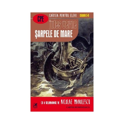 Sarpele de mare - Jules Verne, editura Cartea Romaneasca Educational
