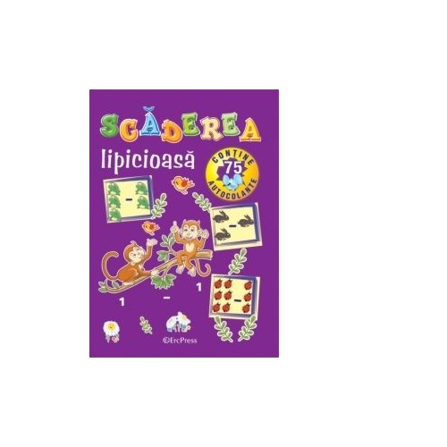 Scaderea lipicioasa. Contine 75 de autocolante