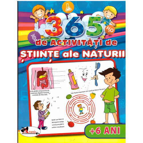 365 de activitati de stiinte ale naturii. +6 ani - Lata Seth, Anuj Chawla, editura Aramis