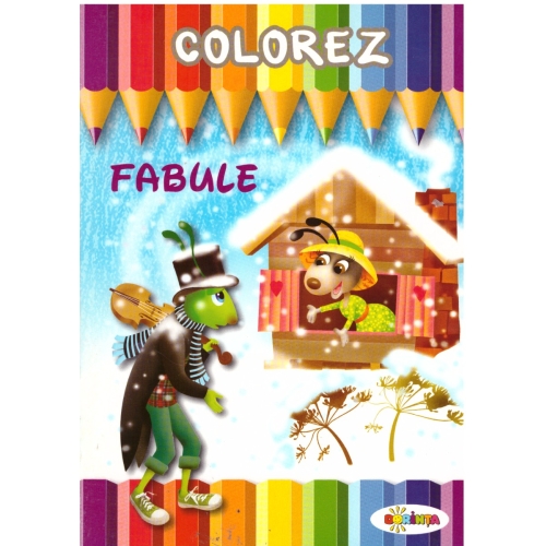 Colorez. Fabule, editura Dorinta. Carte educativa cu povesti pentru copii.