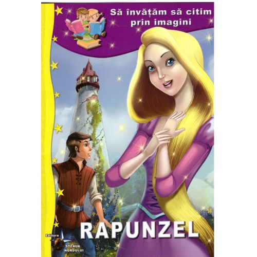 Rapunzel. Invat sa citesc cu litere de tipar