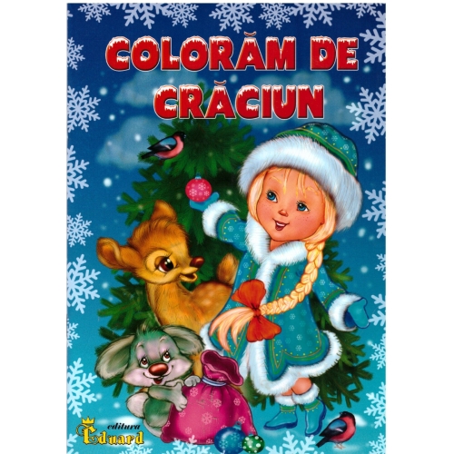 Coloram de Craciun, Eduard, Carti educative, Carti de colorat