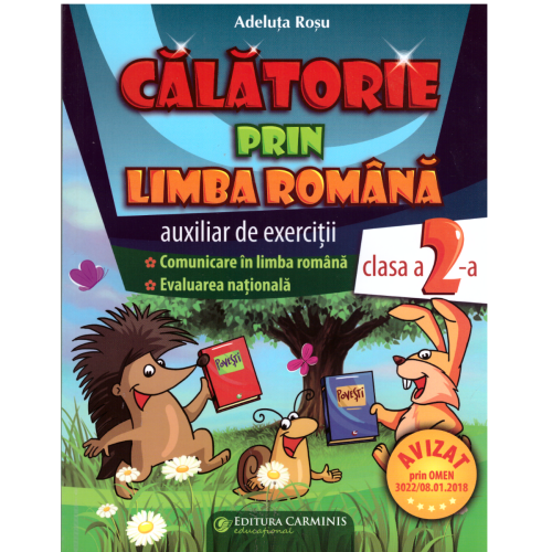 Calatorie prin Limba Romana, Auxiliar Clasa a 2-a - Adeluta Rosu