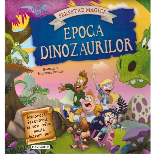 Epoca dinozaurilor cu ferestre magice - MOON