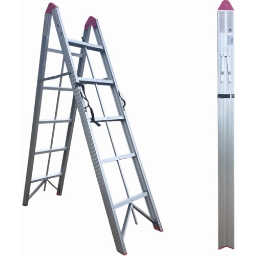 Scara pliabila ultracompacta din aluminiu MESTERINO TOOLS JL-308(2x6), 200x156x44 cm