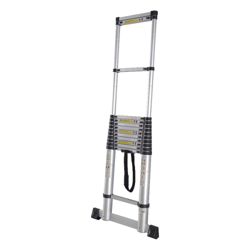 Scara telescopica din aluminiu MESTERINO TOOLS MTJL-101-5.4, 5.4 metri, 14 trepte, greutate maxima suportata 150 kg
