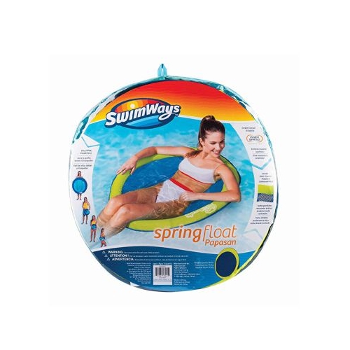 Scaun plutitor Spring Float Papasan, albastru cu bleu, Swimways
