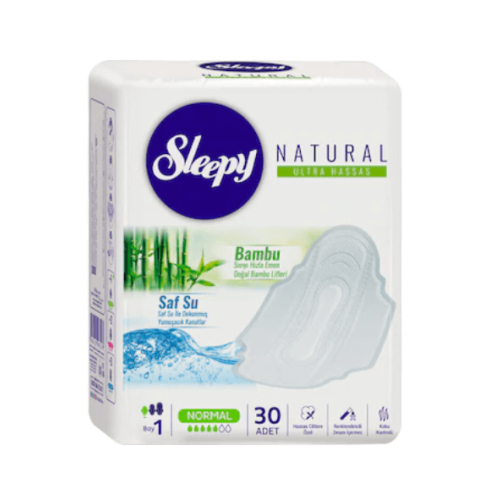 Sleepy Absorbante Natural Ultra Sensitive Normal, 30 buc