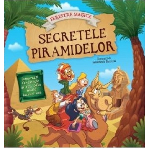 Secretele piramidelor. Cu ferestre magice - Moon