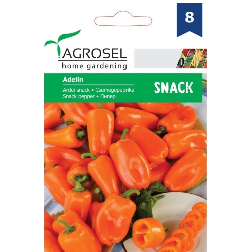 Seminte Ardei orange Adelin, 0,25 g, Agrosel