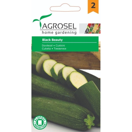 Seminte Dovlecel Black Beauty, 2 g, Agrosel