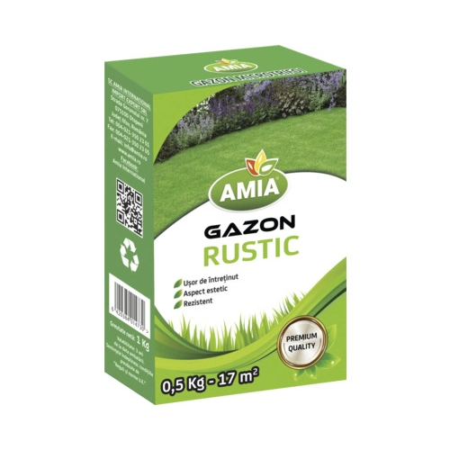 Seminte gazon rustic Amia 0,5 kg 