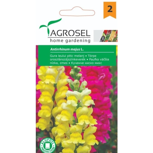 Seminte Gura leului pitic melanj, 1 g, Agrosel