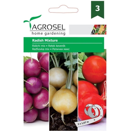 Seminte Mix ridichi, banda, Agrosel