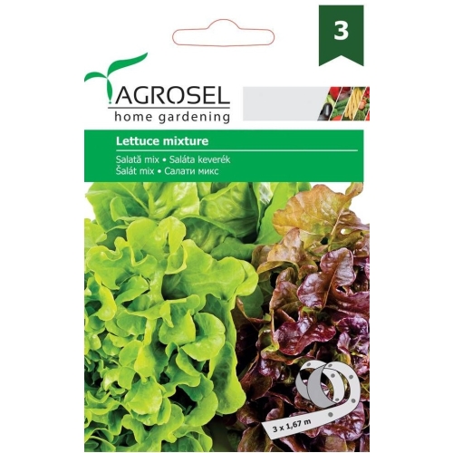 Seminte Mix salata, banda, Agrosel