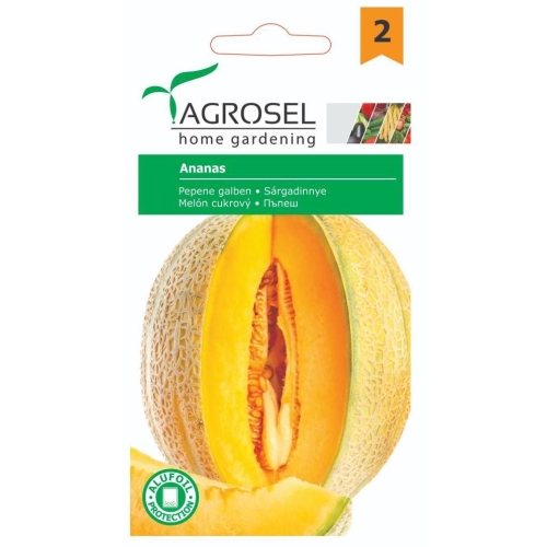 Seminte Pepene galben Ananas, 2 g, Agrosel