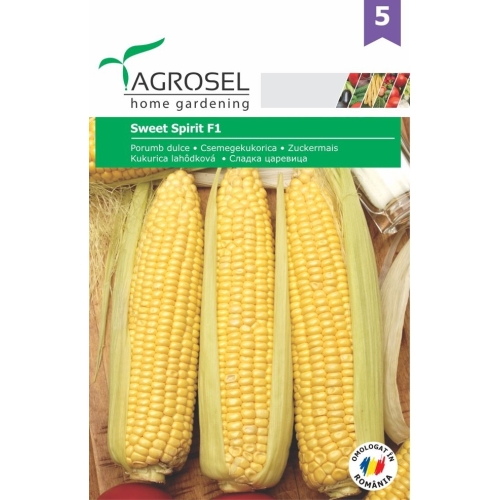 Seminte Porumb zaharat Sweet Spirit F1, 60 seminte, Agrosel