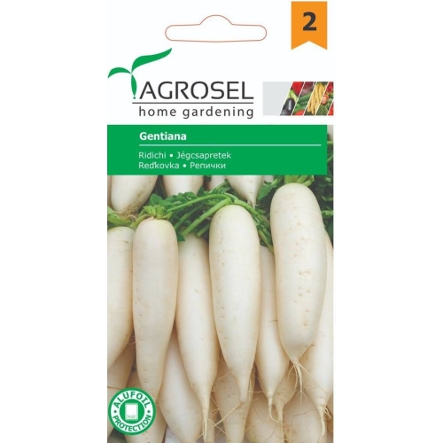 Seminte Ridichi Gentiana, 4 g, Agrosel