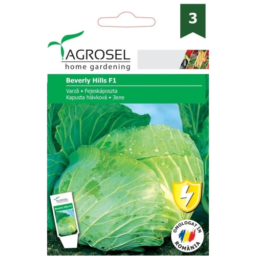 Seminte Varza Beverly Hills F1, 200 seminte, Agrosel