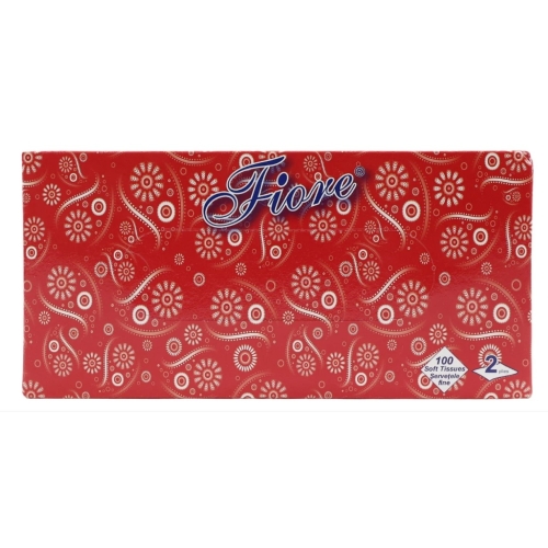 Servetele la cutie 21x21 cm 100  buc, Fiore