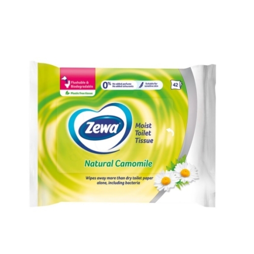 Servetele umede 42 buc, Zewa	