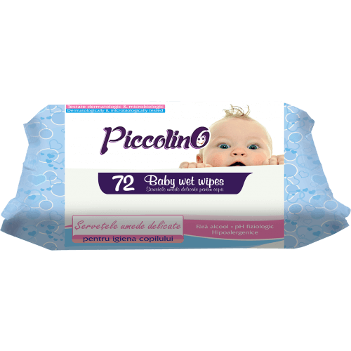 Piccolino Servetele umede delicate Blue, 72 bucpe grupdzc.ro✅. Descopera gama copleta de produse la oferte speciale✅!