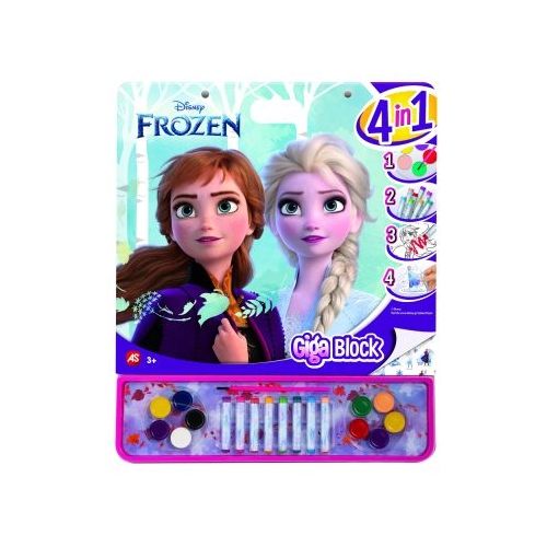 Set Frozen 2 pentru desen Giga Block 4 in 1, As games