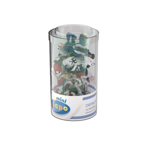 Set 12 minifigurine Cavaleri, Papo