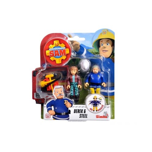 Set figurine Derek si Stelele cu accesorii, Pompierul Sam