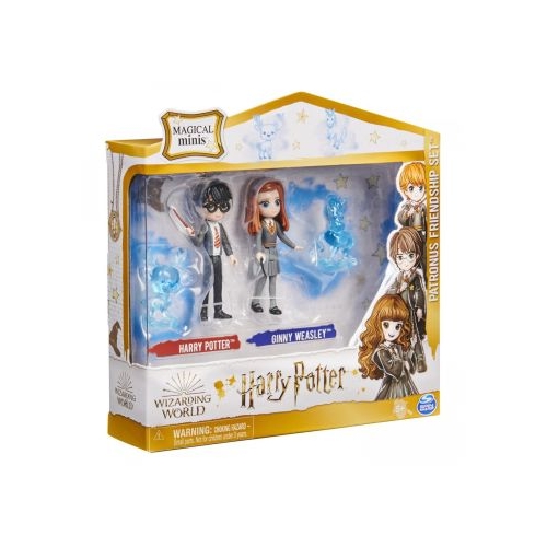 Set 2 Figurine Harry Potter si Ginny Weasley