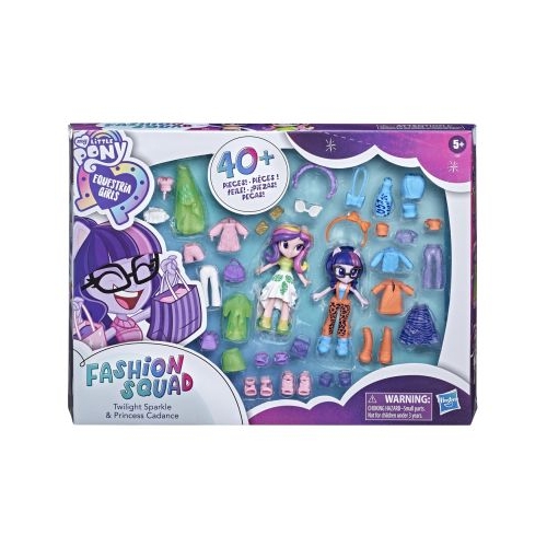 Set figurine Equestria Girls: Twilight Sparkle&amp;Princess Cadance, My Little Pony