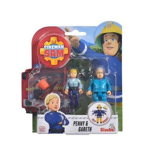 Set figurine Penny si Gareth, Pompierul Sam