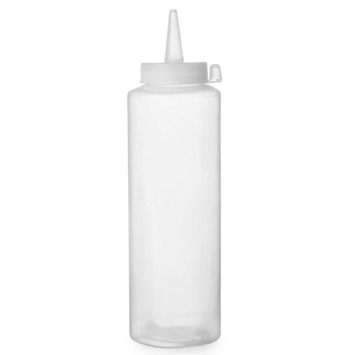 Set 3 x dispenser transparent 0,70 lt, 70x(H)240 mm, polietilena, Hendi