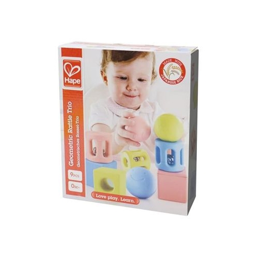 Set 3 zornaitoare, forme geometrice HAPE