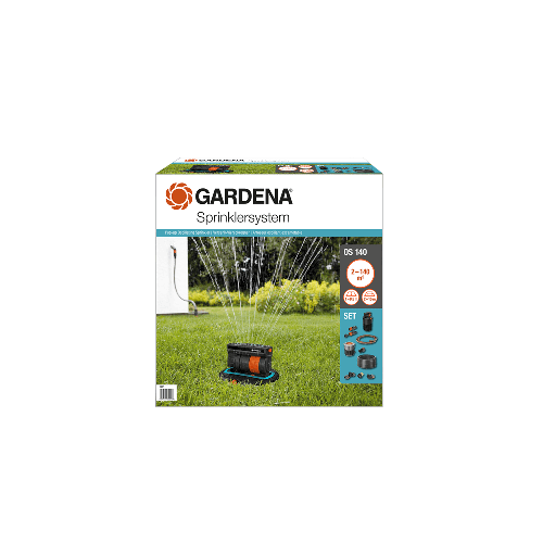 Set irigare cu aspersor telescopic oscilant OS 140 rectangular