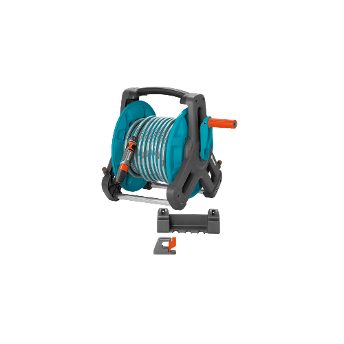 Set tambur de perete pentru furtun 50 cu 20 m furtun si conectori