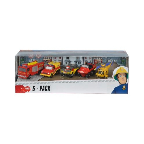 Pompierul Sam set 5 vehicule