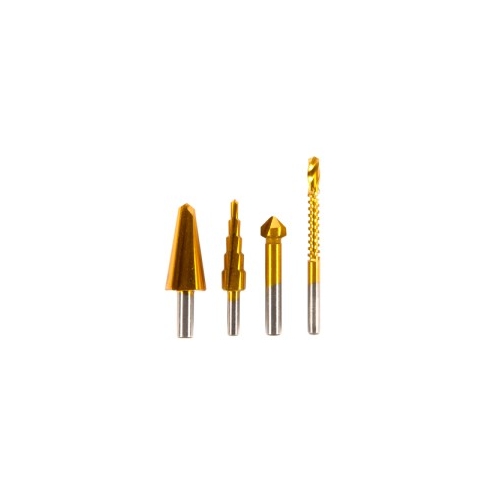 Set 4 freze multifunct.HSS+Ti 8-20, 4-12,12.4 ,6mm