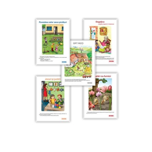 Set carti uriase, clasa pregatitoare, semestrul I