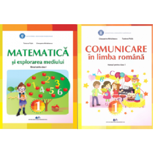 Set Manuale. Comunicare in limba romana si Matematica si explorarea mediului pentru clasa I - Tudora Pitila