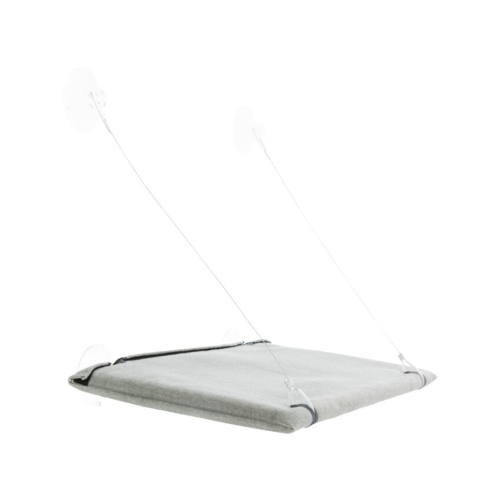 Trixie Sezlong Atasabil pe Fereastra, 50 x 30 cm, pana la 12 kg, Gri, 43209