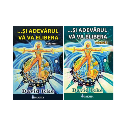 Pachet Si adevarul va va elibera volumele 1 si 2, autor David Icke