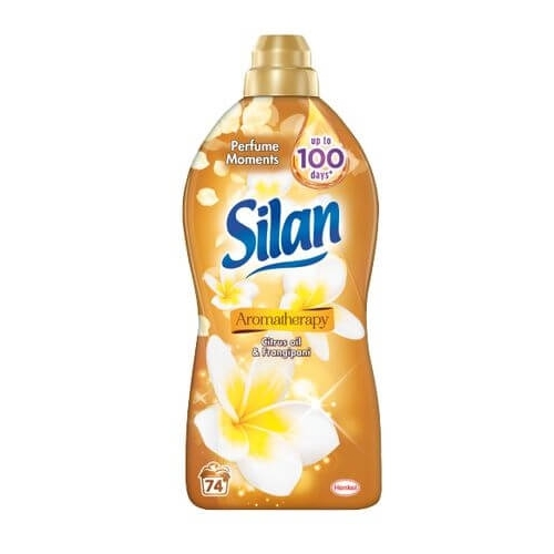 Silan Balsam de rufe Aromatherapy Citrus oil & Frangipani 74 spalari, 1.85 mlpe grupdzc.ro✅. Descopera gama copleta de produse la oferte speciale✅!