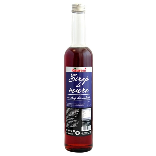 Sirop de mure, 500 ml, Raureni