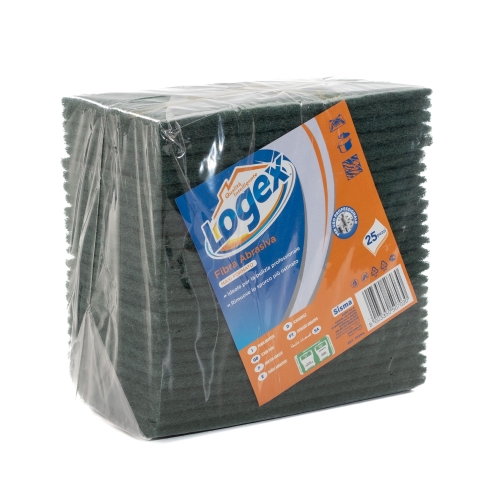 Set 25 lavete abrazive Logex Professional, 150x230mm